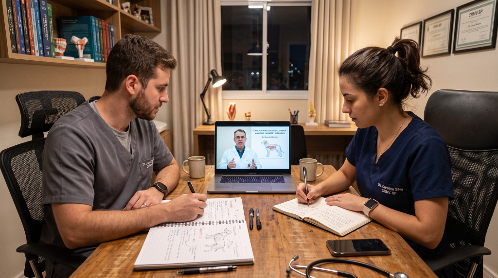 Nutrição Veterinária - Plataforma de educação continuada oferece aulas gratuitas, estudos de caso e ferramentas de apoio à prática clínica A Quinta Pet, foodtech brasileira...